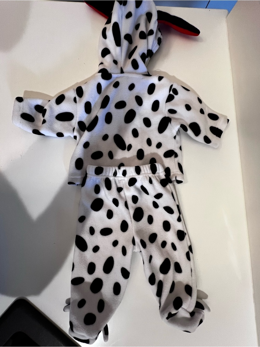 Disney 101 Dalmatian infant size 3 month unisex zipper sweatsuit - Picture 3 of 9